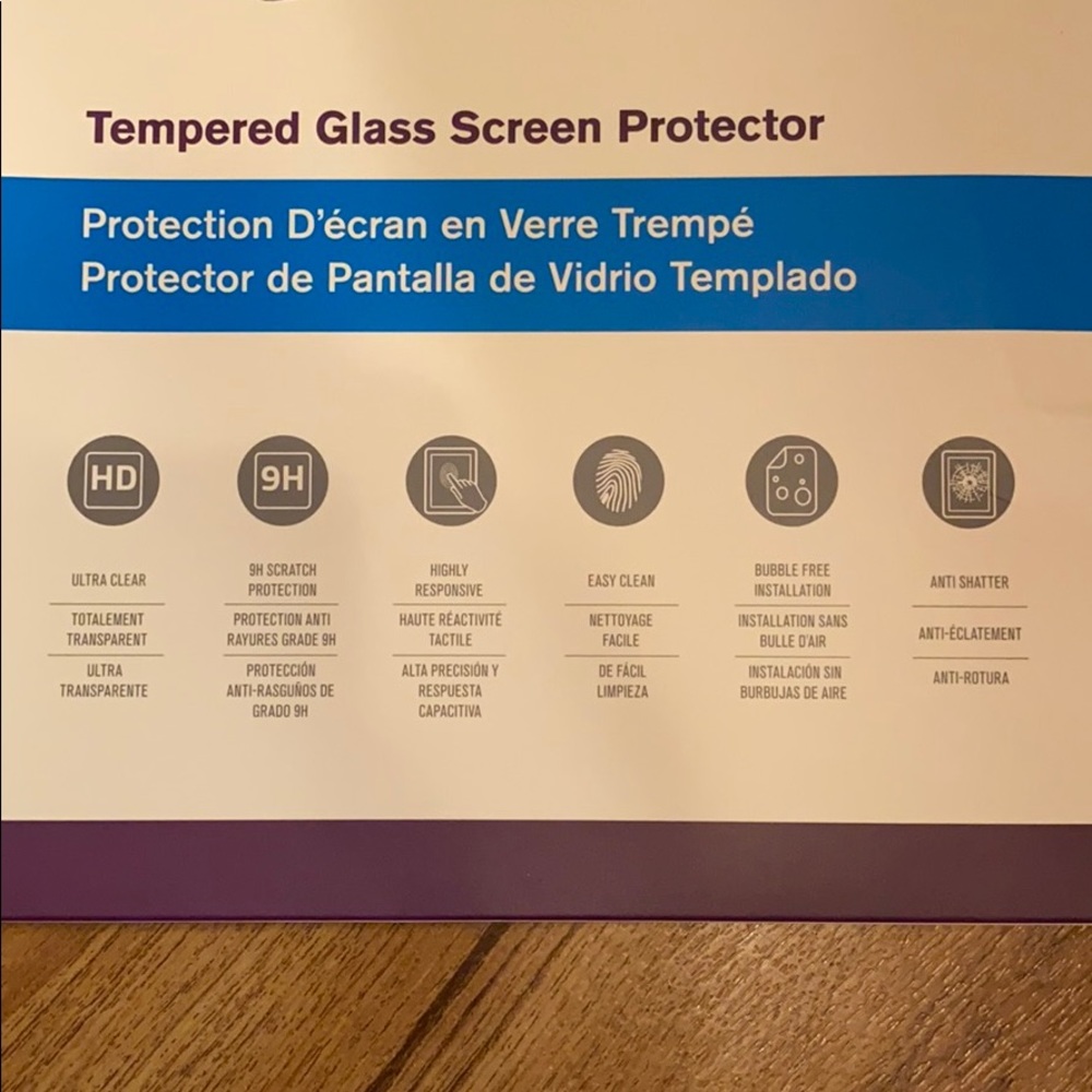 Tempered Glass Screen Protector for iPad Pro® - Picture 2 of 4